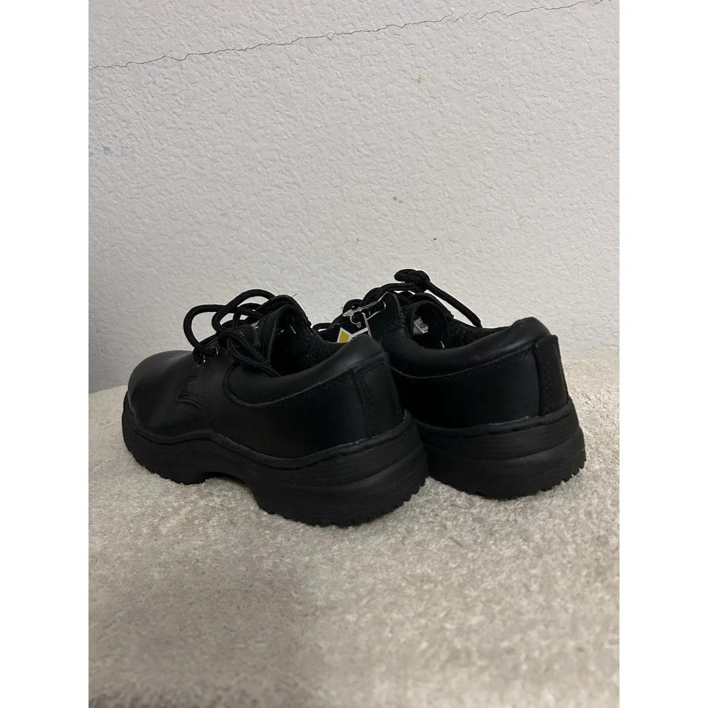 NEW Slip Grips Women's 8M Steel Toe Leather Slip Resistant Total Work Shoe - Picture 5 of 11